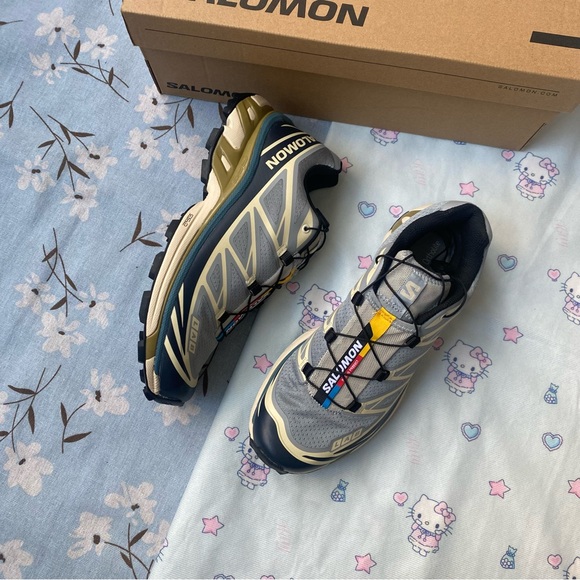 Salomon Athletic Trail Shoes in Blue main image 5